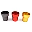 Small aluminum mug cup